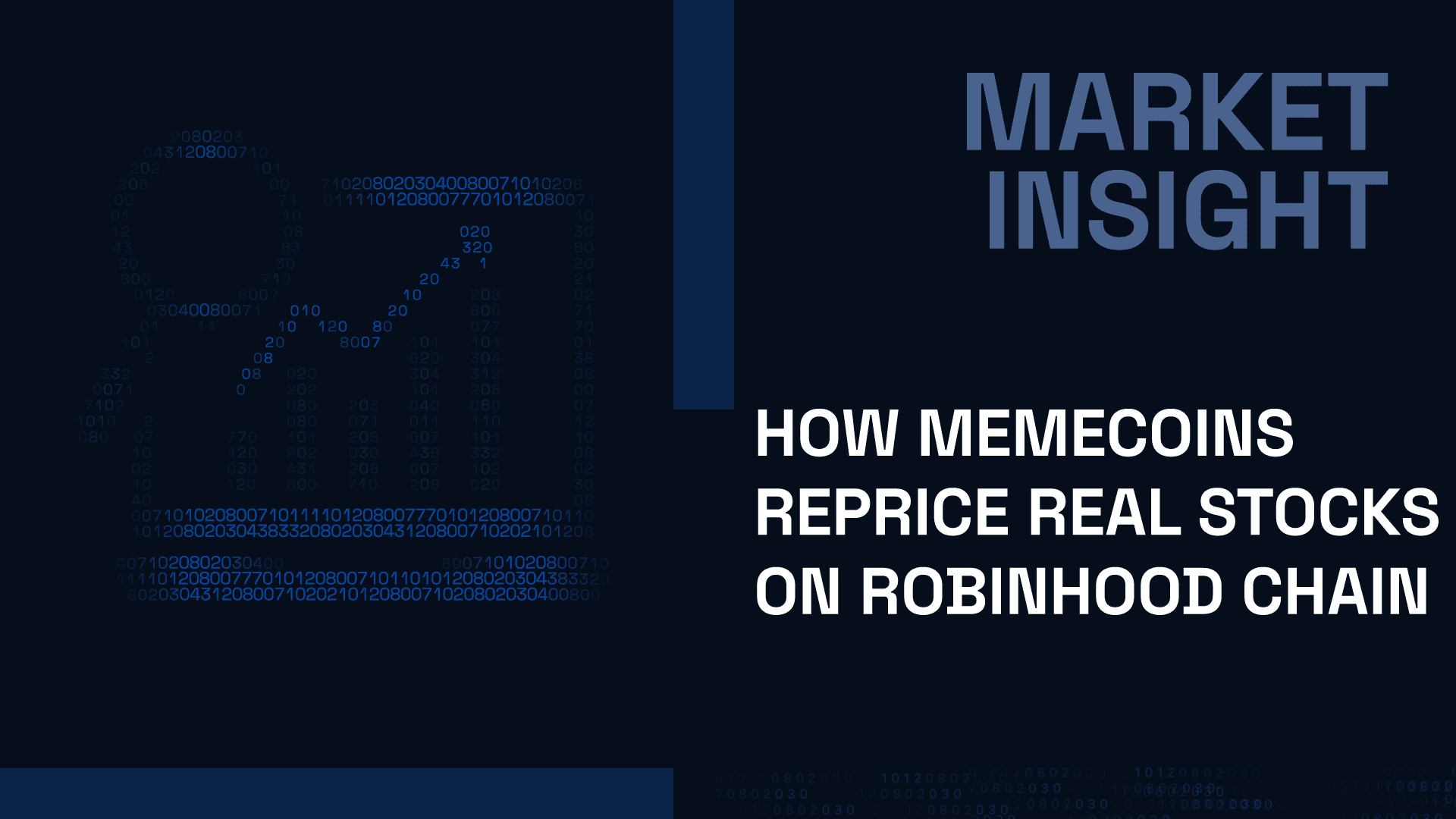 How Memecoins Reprice Real Stocks on Robinhood Chain
